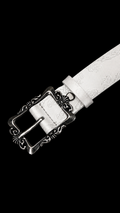 RETRO BAROQUE BELT (WHITE)