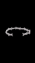 BARBED WIRE BANGLE