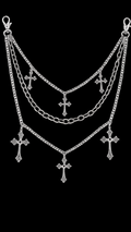 LAYERED CROSSES BELT CHAIN