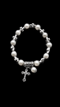 PEARL ROSARY BRACELET