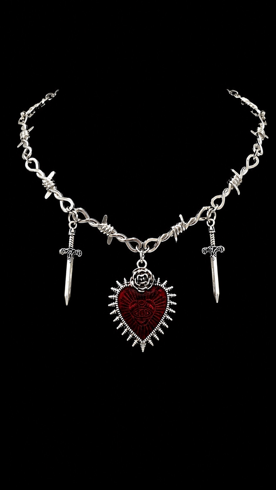 SACRED HEART NECKLACE