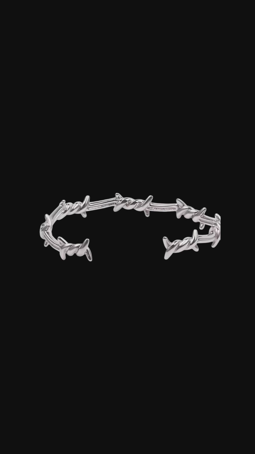 BARBED WIRE BANGLE